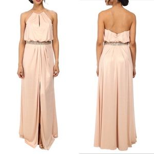 Aidan Mattox | Shimmery blush pink gown